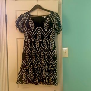 Francesca’s Blue Dress size M. Never worn.